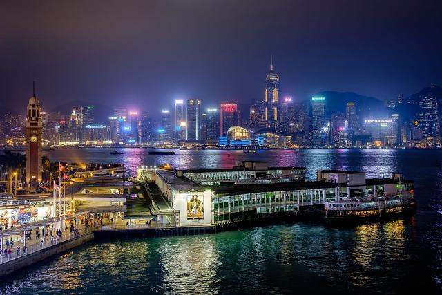 探索香港的色彩斑斓，图库图片大全的视觉盛宴